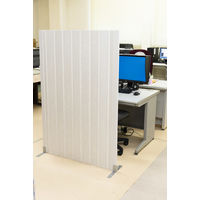 フルネス パネルパーテーション 窓なし スタンド付 幅1800×長さ1600mm ホワイトウッド 4903220973467 1台（直送品）