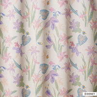 スミノエ DISNEY セミオーダー カーテン プリンセス トロピカル 2800×1000mm アイボリー １セット(2枚入)（直送品）