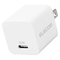 USB充電器 タイプC PD 20W USB-C×1 小型 軽量 ホワイト MPA-ACCP28WH エレコム 1個