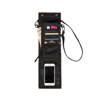 コールマン アウトドアネックポーチ ブラック 2000039040 1個（直送品）