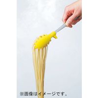 田辺金具 抗菌耐熱 麺トング イエロー 2089188 1本