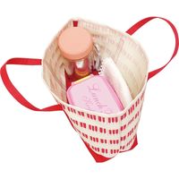 セトクラフト SF-3352-RD ミニトート(KEYBORDER)レッド 1個（直送品）