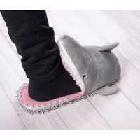 セトクラフト SF-4061 モップスリッパ(ガブリ)ホオジロザメ 1足（直送品）