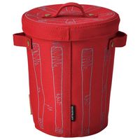 セトクラフト SF-9403 小物入れ(TRASH CAN)レッド 1個（直送品）