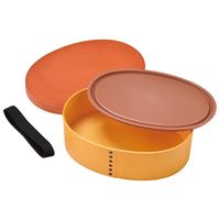 セトクラフト SK-0004 わっぱ弁当600(栗) 1箱（直送品）