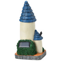 セトクラフト SR-0703 ソーラーオーナメント(青い屋根) 1個（直送品）