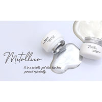 SHAREYDVA メタリカ メタリックジェル ｇ０１ ジェムシルバー ４ｇ 1個（直送品）