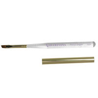 SHAREYDVA プレミアムジェルブラシ アンギュラー コリンスキー＃４（キャップ付） 69294  1個（直送品）