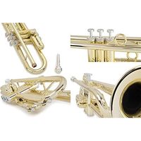 pBone music トランペット PTRUMPET1HTG / GOLD 1箱(1個入)（直送品）