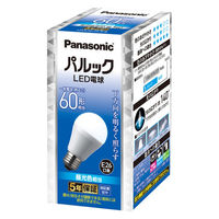 パナソニック パルックLED電球 60形 昼光色 下方向 E26口金 LDA7DHS6 1個