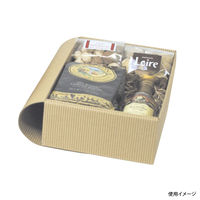 ヤマニパッケージ Lスタイル片段BOX-L 100枚 16-187 1ケース(100枚入)（直送品）