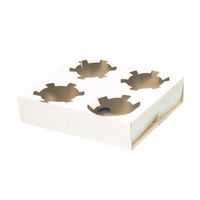 ヤマニパッケージ カップホルダー4穴(M) 500枚 CUP-3 1ケース(500枚入)（直送品）