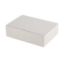 ヤマニパッケージ ギフトボックス ハイグレー L サーモンピンク 100枚(20×5) EE-411 1ケース(100枚入(20枚×5袋))（直送品）