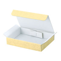 ヤマニパッケージ EE-45 お好み箱1枚の組立式 4cm 100枚(50×2) 1ケース(100枚入(50枚×2袋))（直送品）