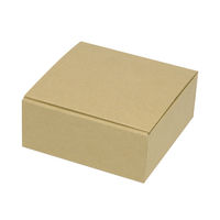 ヤマニパッケージ お好みBOX9 両面クラフト 正方 100枚(10×10) EE-571 1ケース(100枚入(10枚×10袋))（直送品）