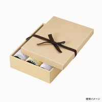 ヤマニパッケージ ナチュラルBOX29号ヒモ付 100枚 16-29 1ケース(100枚入)（直送品）