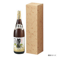 ヤマニパッケージ K-154 1升瓶 1本入 無地 100枚(10×10) 70397 1ケース(100枚入(10枚×10袋))（直送品）