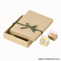 ヤマニパッケージ ナチュラルBOX35号ヒモ付 100枚 16-35 1ケース(100枚入)（直送品）