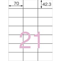 ジョインテックス OAラベルスーパーエコノミー21面500枚A109J　5箱（直送品）