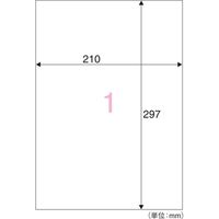 ジョインテックス OAラベル ＩＪプリンタ用 全面100枚A176J　10冊（直送品）