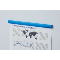 ジョインテックス マグネットバー310mm 青 B441J-B 1セット(20本)（直送品）