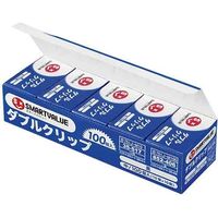 ジョインテックス ダブルクリップ中 200個 M200 B751J-M200 1セット(10セット)（直送品）