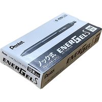 ぺんてる エナージェルエス BLN123-B 赤10本 0.3 1セット(5箱)（直送品）