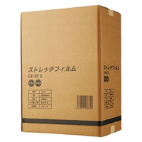 クラフトマン ストレッチフィルム0.015mm 500mmX300m CF-SF3 1箱（直送品）