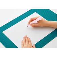 プラス 使い切りカッターリトルテ ピンクCU-006SUS　20個（直送品）