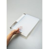 ジョインテックス リング式クリアーブック透明10冊D051J-10CL　5箱（直送品）