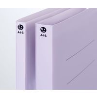 ジョインテックス PPフラットファイル厚綴A4S10冊 D080J-VL 1セット(5パック)（直送品）