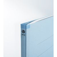 ジョインテックス 背強化フラットファイルA4S青10冊 D128J-BL 1セット(20パック)（直送品）