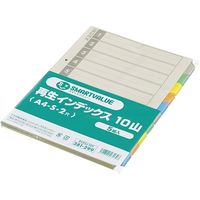 ジョインテックス 再生インデックス 5色10山50組D137J-10Y10　1箱（直送品）