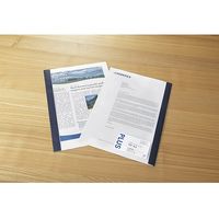 ジョインテックス 製本ファイルA4Sネイビー10冊 D600J-NV 1セット(20パック)（直送品）