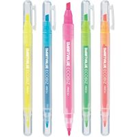 ジョインテックス 蛍光ツインマーカー5色入10本 H023J-MIX-10 1セット(20箱)（直送品）