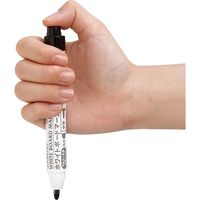 ジョインテックス ノック式ホワイトボードマーカー黒H028J-BK H028J-BK 1セット(1本×50)（直送品）