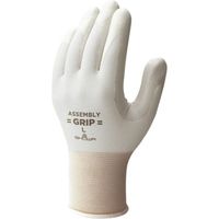 ショーワグローブ 簡易包装組立グリップ 10双 LL/グレー NO370-LL10P 1パック（直送品）