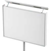 ナカキン サインスタンド NSS-FA4Y-BU 両面型 A4横 1台（直送品）
