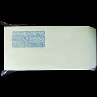 ジョインテックス 窓付封筒長3グリーン100枚テープ付 P029J-G 1セット(10パック)（直送品）