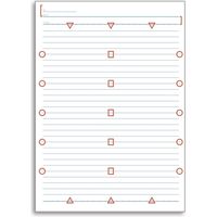 日本ノート Trees B5 A罫30枚 イエロー 10冊 UTR3AY(10) 1セット(3セット)（直送品）