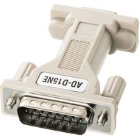 サンワサプライ モニタ変換アダプタ AD-D15NEK 1個（直送品）
