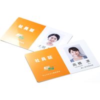 サンワサプライ インクジェット用IDカード(穴なし・50シート入り) JP-ID03N-50 1個（直送品）