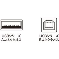 サンワサプライ USB2.0ケーブル(5m) KU20-5K2 1本