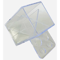 モーノクラフト ペンスタンド アクリル製 カラー クリアブルー SMC-PEN-CB 1個