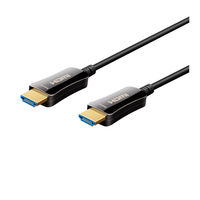 HDMIケーブル 50m 4K60Hz HDMI[オス] - HDMI[オス] 極細 太さ直径4.5mm 光ファイバー VV-HDMI500AA-AOC-B