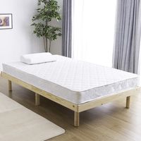 三栄コーポレーション 圧縮梱包ボンネルコイルマットレス厚さ16CMエントリーモデルダブル A1-PRBDM_AS 1個（直送品）