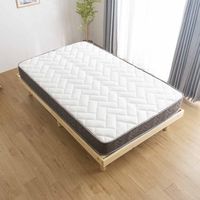 三栄コーポレーション 圧縮梱包ポケットコイルマットレス厚さ21CMエッジサポート付きダブル A1-SUPDM_AS 1個（直送品）