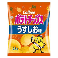 ポテトチップス いつでもBOX うすしお味 1セット（28g×24袋入） スナック菓子 小袋 小分け 食べきりサイズ カルビー