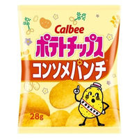 ポテトチップス いつでもBOX コンソメパンチ 1セット（28g×24袋入） スナック菓子 小袋 小分け 食べきりサイズ カルビー