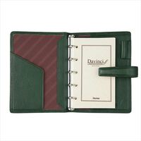 レイメイ藤井 ダヴィンチ システム手帳 スタンダード mini5サイズ 11mmリング グリーン DPM3037M 1個（直送品）